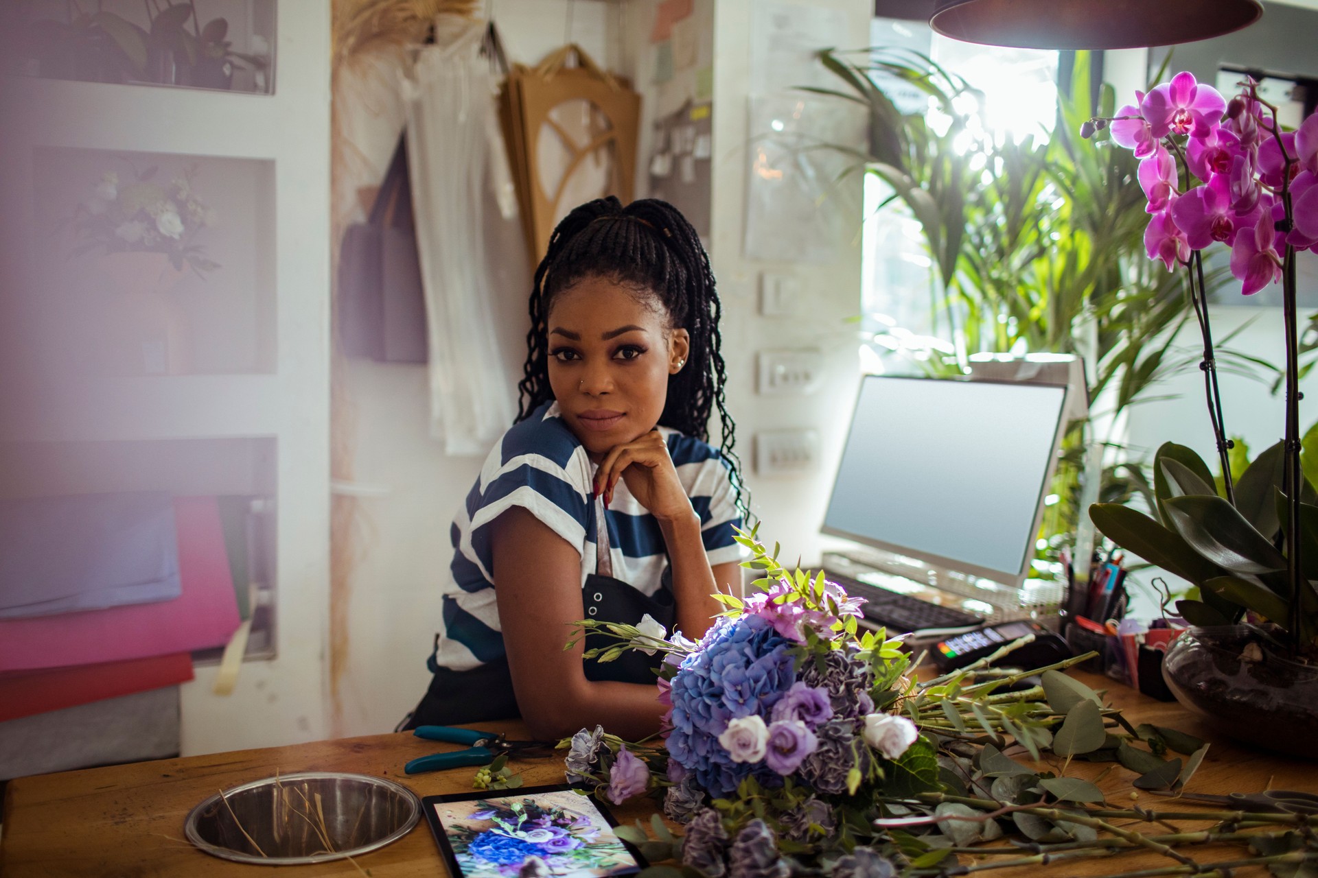 Flower Shop Worker